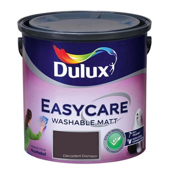 Dulux Easycare Matt Decadent Damson 5L