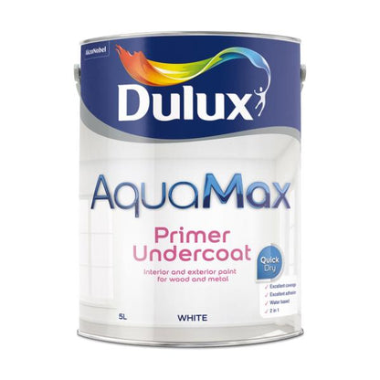 Dulux Aquamax Primer Undercoat White 5L