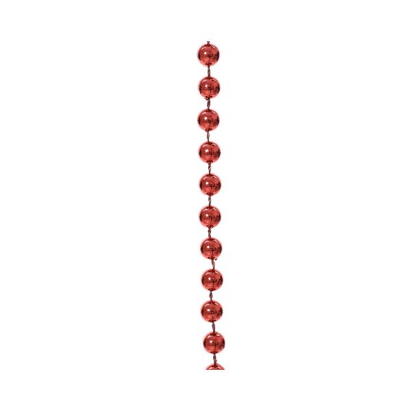 Christmas Bead Garland Red