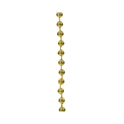 Christmas Bead Garland Gold