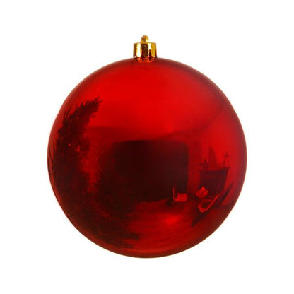 Christmas Shatterproof Red 14 Cm Bauble