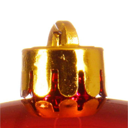 Christmas Shatterproof Red 14 Cm Bauble