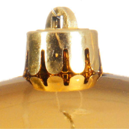 Christmas Shatterproof Gold 20 Cm Bauble