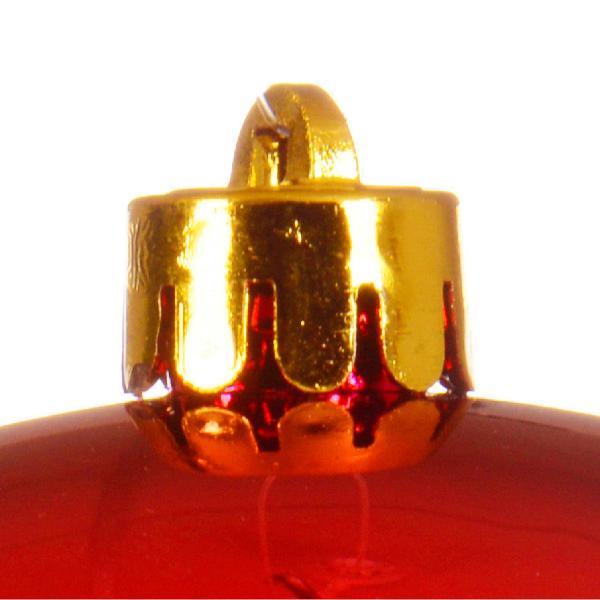 Christmas Shatterproof Red 20 Cm Bauble