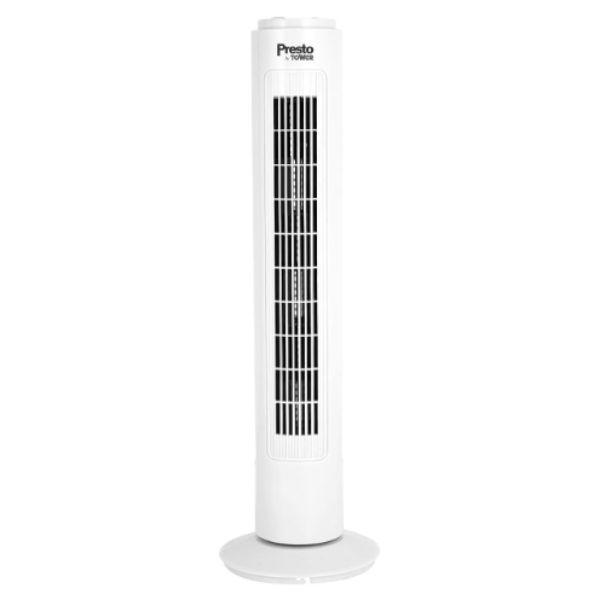 Tower Presto 29&quot; Tower Fan White