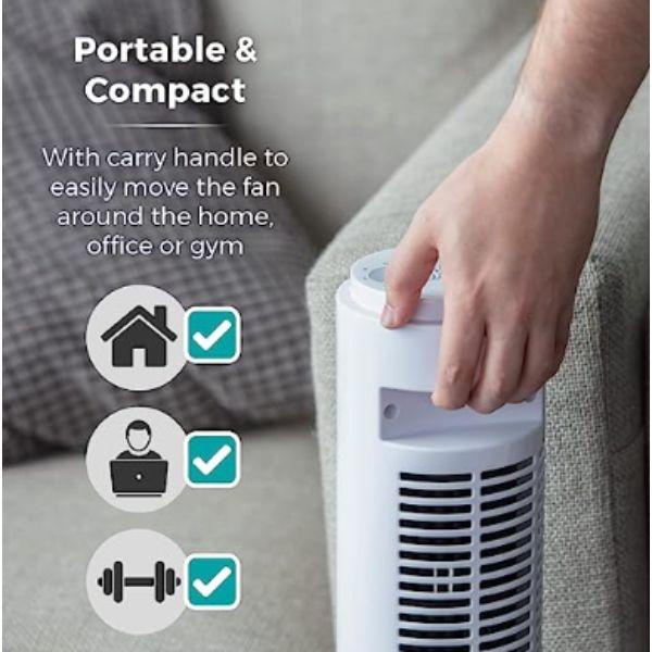 Tower Presto 29&quot; Tower Fan White