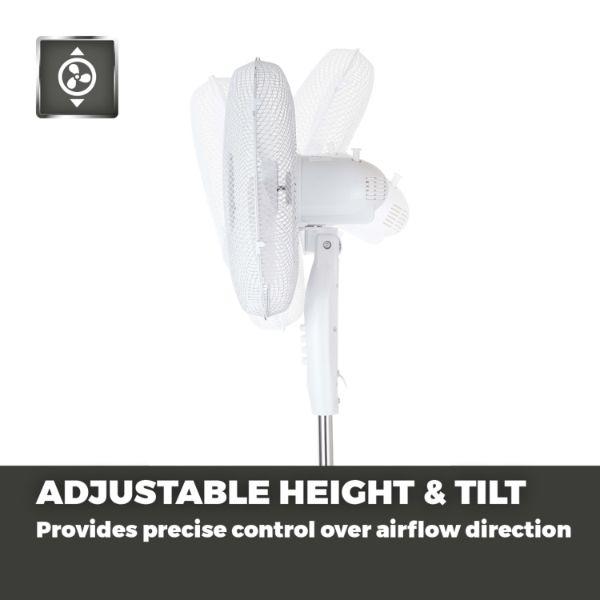 Tower Presto 16" Pedestal Fan White