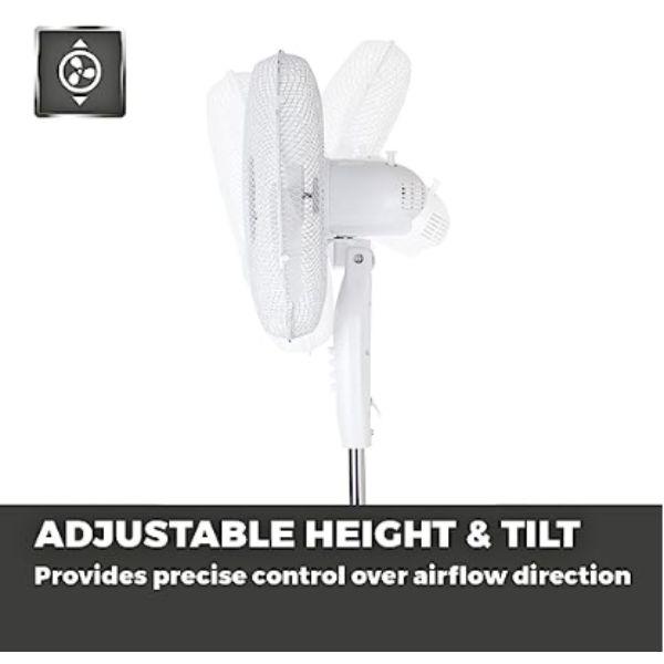 Tower Presto 16" Pedestal Fan White