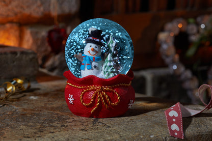 Three Kings 6cm Red Velvet SnowSpheres, Mixed Case