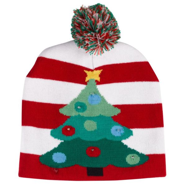 Three Kings Flash! Party Beanie - Xmas Tree