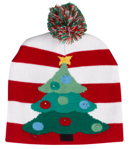 Three Kings Flash! Party Beanie - Xmas Tree
