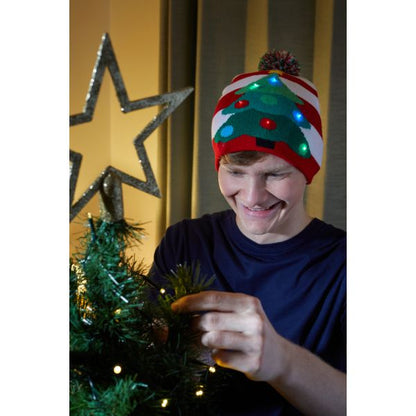 Three Kings Flash! Party Beanie - Xmas Tree