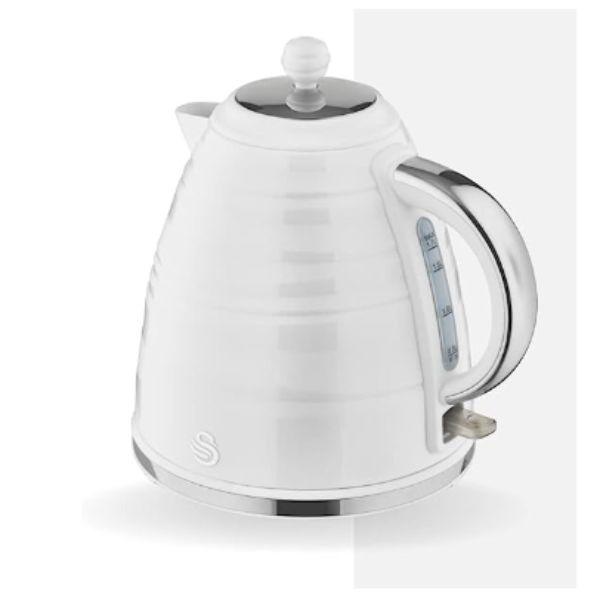 Swan Symphony 1.7L White Jug Kettle
