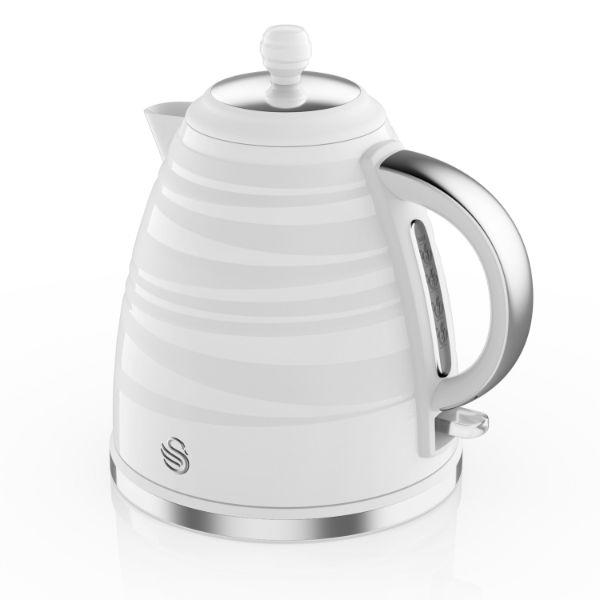 Swan Symphony 1.7L White Jug Kettle