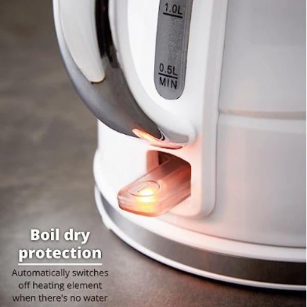 Swan Symphony 1.7L White Jug Kettle