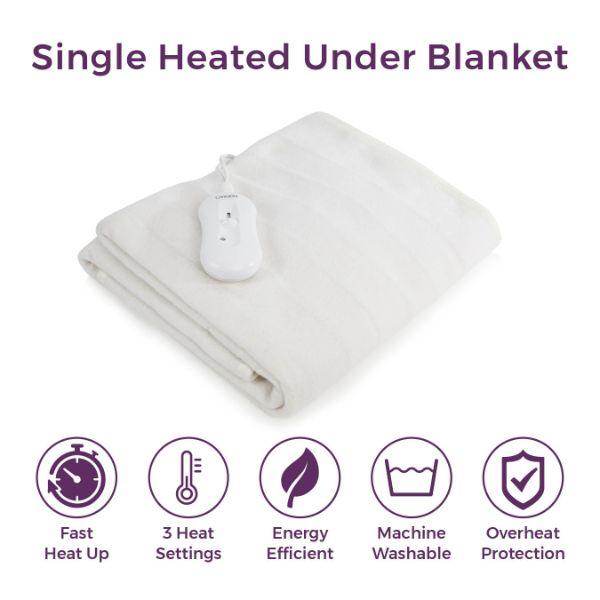 Single Heated Under Blanket
