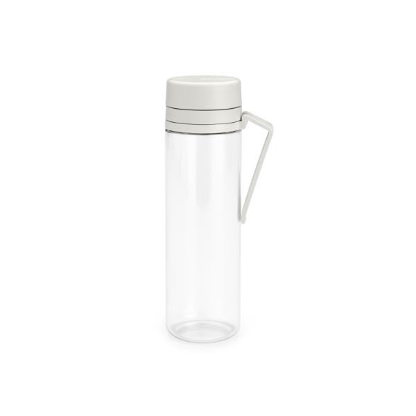 Make &amp; Take Water Bottle with Strainer, 0,5L - Light Grey
