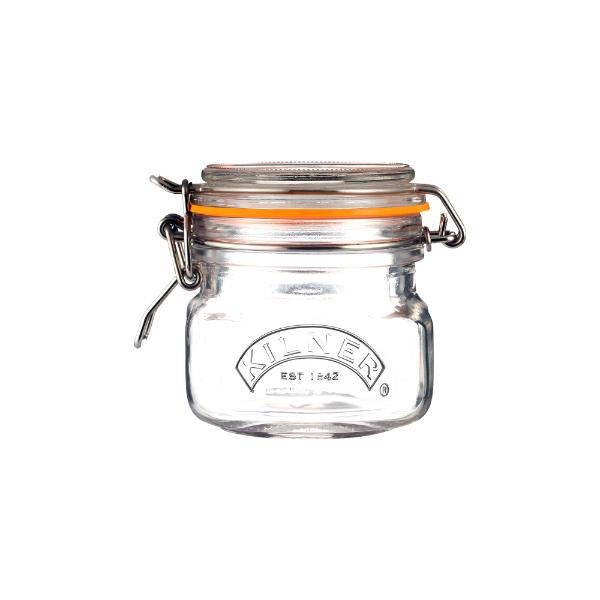 Kilner Clip Top Square Jar 0.25L