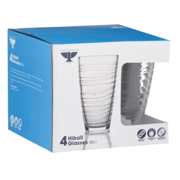 Ravenhead Essentials Swirl Super Hiball Sleeve 4 x 48Cl