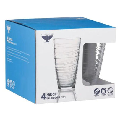Ravenhead Essentials Swirl Super Hiball Sleeve 4 x 48Cl