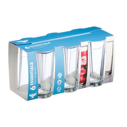 Ravenhead Essentials Sleeve Of 6 Hiball Glasses 30C