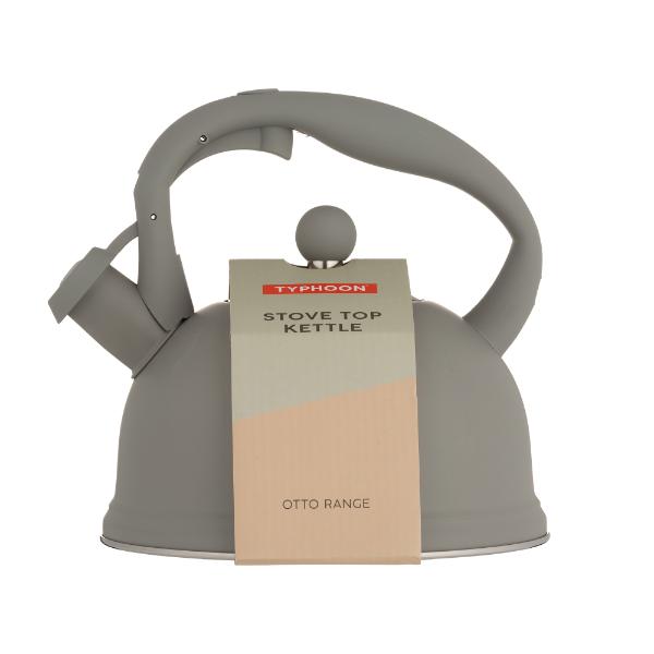 Typhoon Stovetop Kettle Grey 1.8L