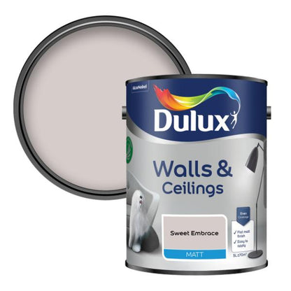 Dulux Walls &amp; Ceilings Matt Sweet Embrace 5L