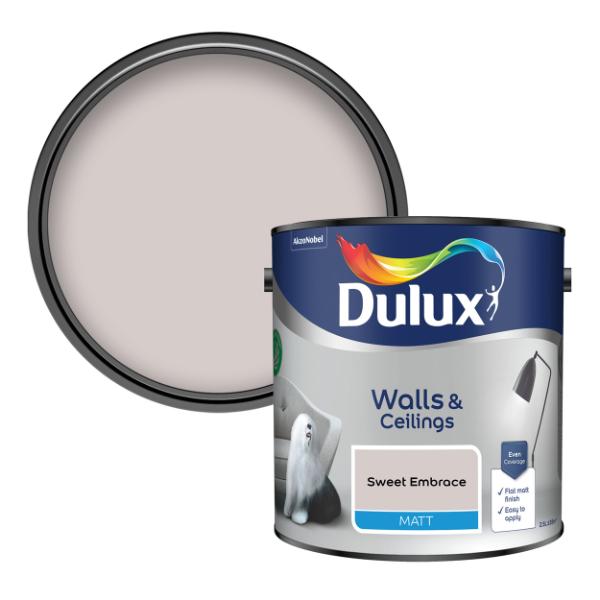 Dulux Walls &amp; Ceilings Matt Sweet Embrace 2.5L