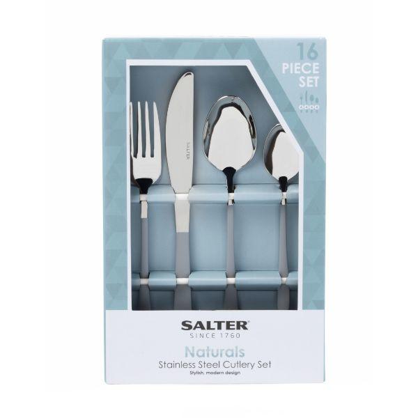 Salter Naturals 16Pc Cutlery Set