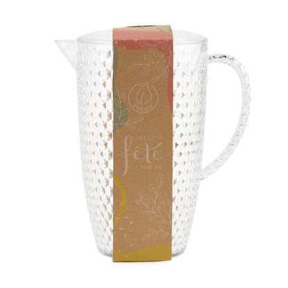 Cambridge Fete Diamond Jug - Clear