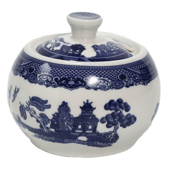 Blue Willow Covered Sugar Bowl                                  