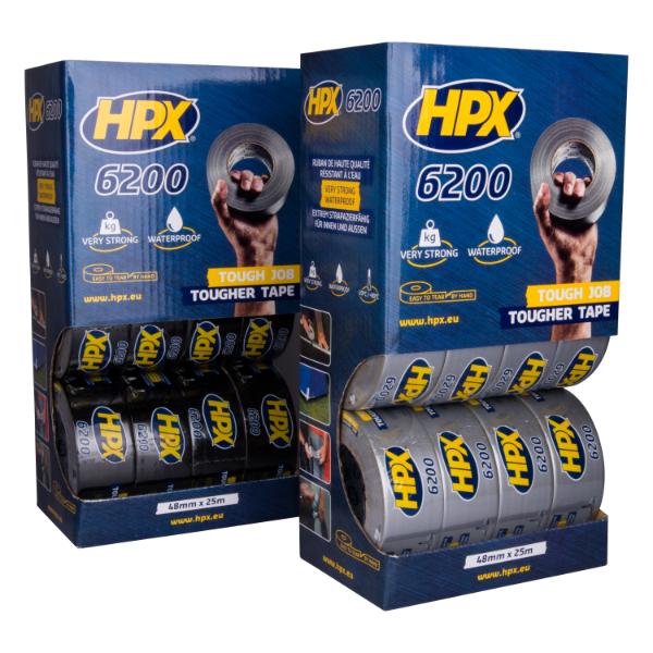 Repair tape in display Box 6200: 48 mm x 25 m