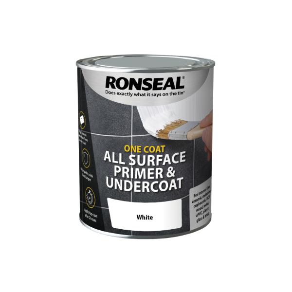 Ronseal One Coat All Surface Primer &amp; Undercoat 750Ml
