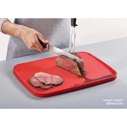 JJ DUO Multi-function Chopping Board - Red