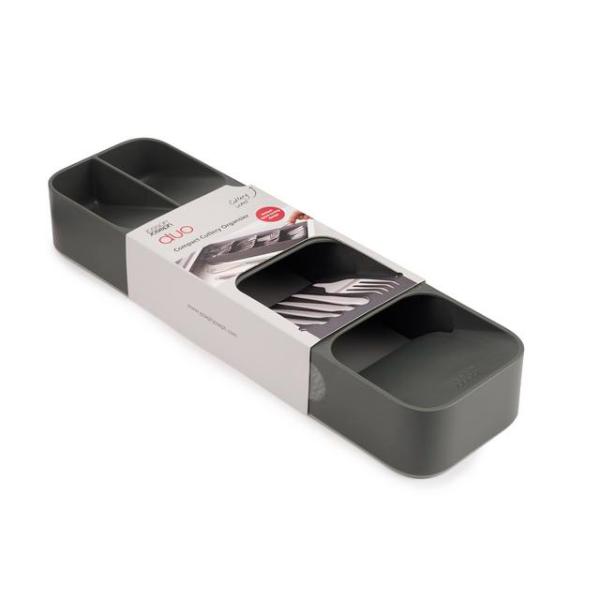 JJ DUO In-drawer Cutlery Tray - Grey