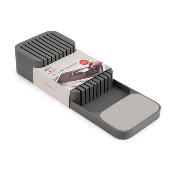JJ DUO In-Drawer Knife Tray - Grey