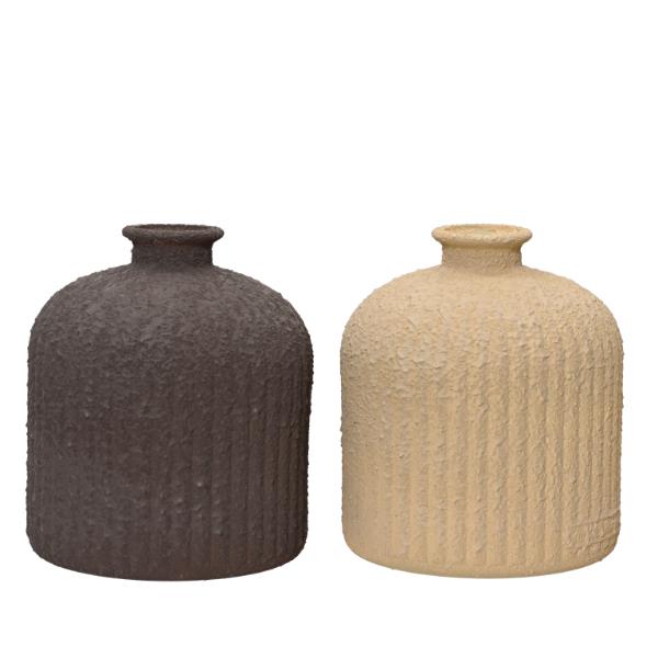 Vase recycled glass 18cm