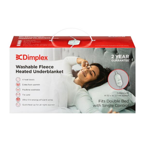 Dimplex Double Fleecy Electric Under Blanket