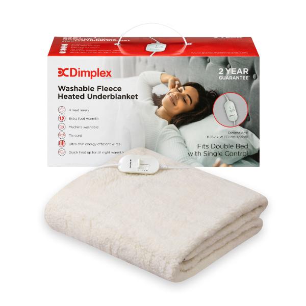 Dimplex Double Fleecy Electric Under Blanket