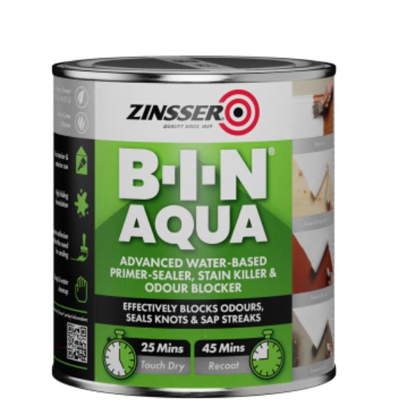 Zinsser BIN Aqua 500ml CoOp Superstores