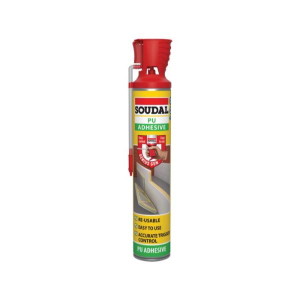 Genius Gun Adhesive Foam Orange 750ml