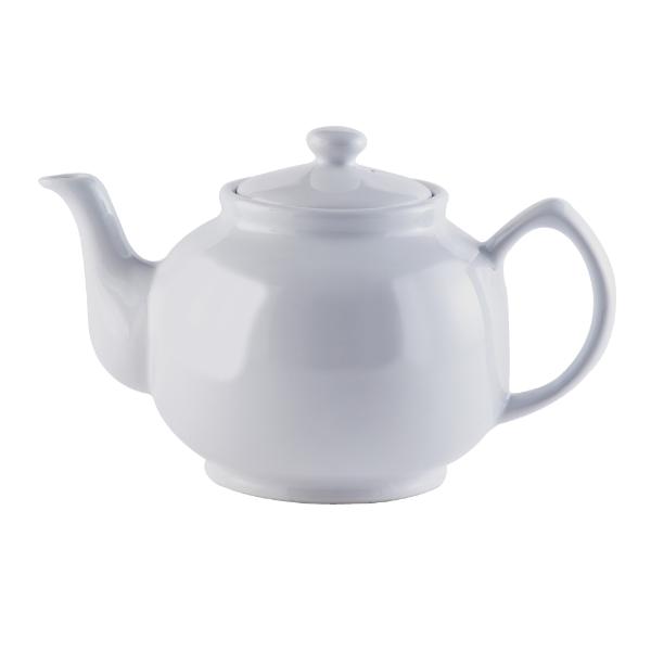 P&amp;K White 10Cup Teapot