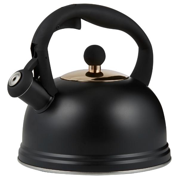Typhoon Stovetop Kettle Black 1.8L