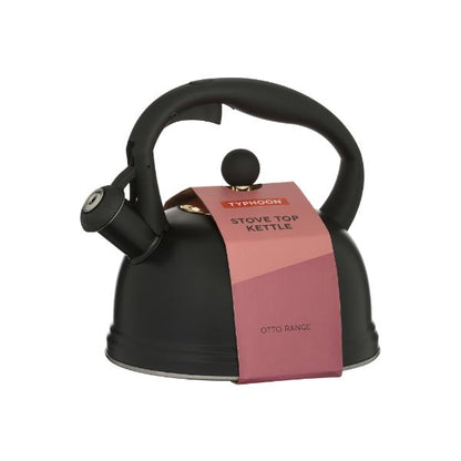 Typhoon Stovetop Kettle Black 1.8L