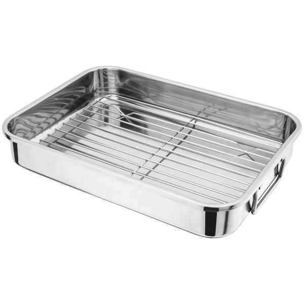 Judge Speciality Cookware 36 x 26 x 6cm Roasting Pan with Rack