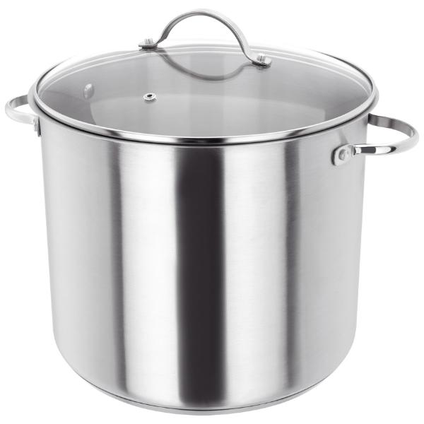 Judge Essentials 28cm Glass Lid Stockpot 13L
