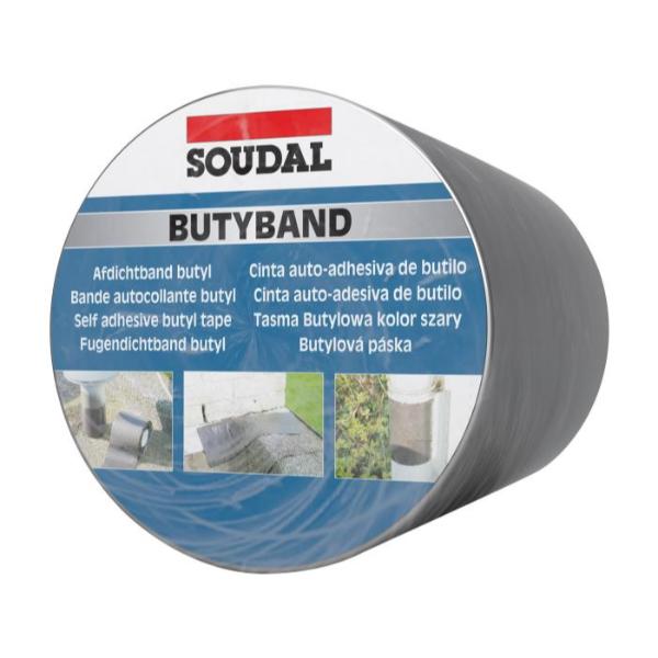 Soudal Butyband Butyl Flashing Tape 150 mm Lead