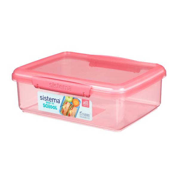 Sistema 2 litre lunch box - assorted colours