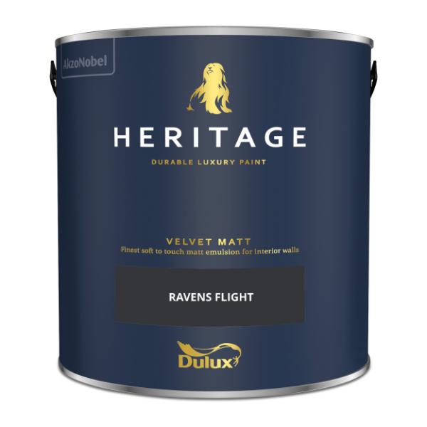 Dulux  Heritage Matt Ravens Flight 2.5L