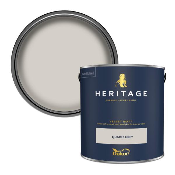 Dulux  Heritage Matt Quartz Grey 2.5L